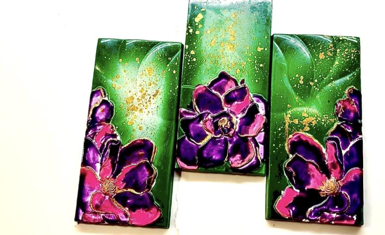 Maľované čokolády